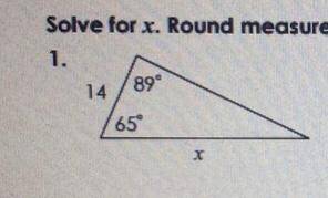 How do you find the length of a triangle with only two given angles?? I’ve been searching for help