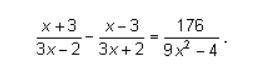 Solve the rational equation: Ap(3_)x