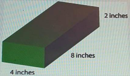 Stacy has a box that is a rectangular prism the diagram below shows a box with the dimensions label