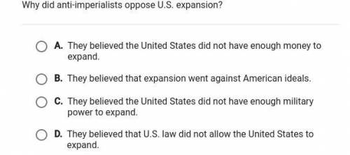 Why did anti-imperialists oppose U.S. expansion?