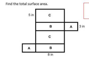 TOTAL SURFACE AREA!!! WILL GIVE BRAINLIEST