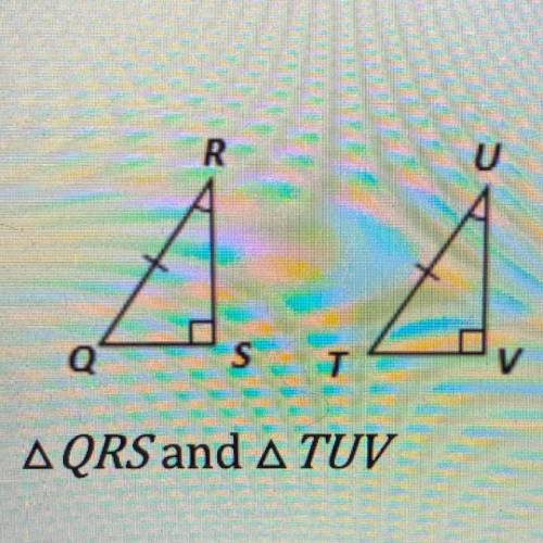 Is this pair of triangles congruent and if so what theorem applies and describes the series of rigi
