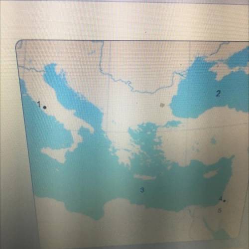 Which number on the map indicates Rome?
02
4
5.
2
Net