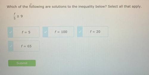 Which of the following are solutions to the inequality below? TELL ME ALL THE ONES THAT ARE RIGHT.