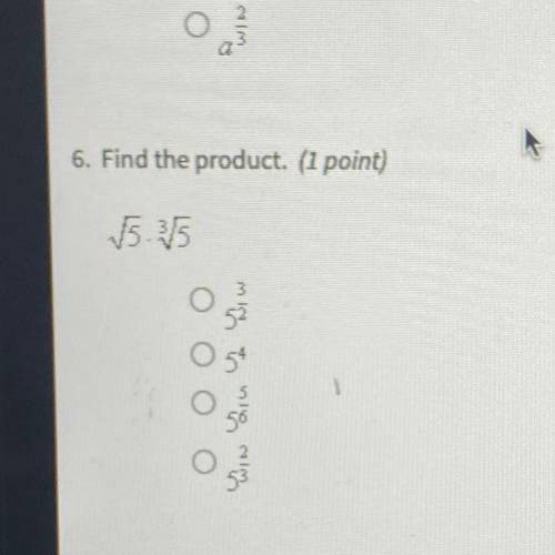 Find the product.
√5•3√5