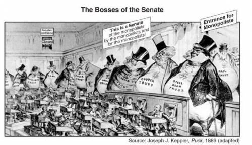 What are two political problems identified by Joseph J. Keppler in this cartoon?