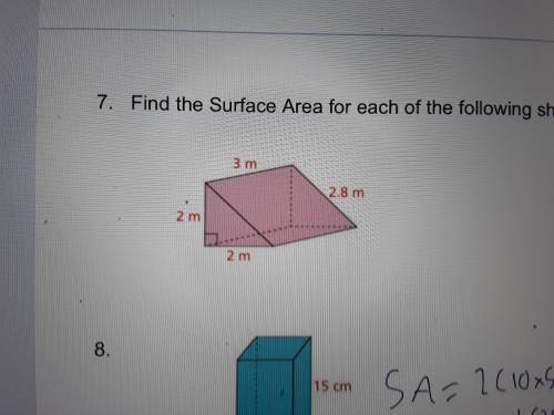 What is the surface area for this?