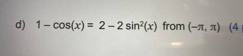 use trigonometric identities to solve each equation within the given dom