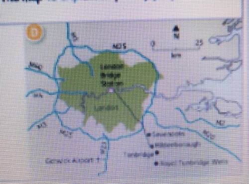 study map d. use evidence on the map to explain why many people who live in Hildenborough are commu