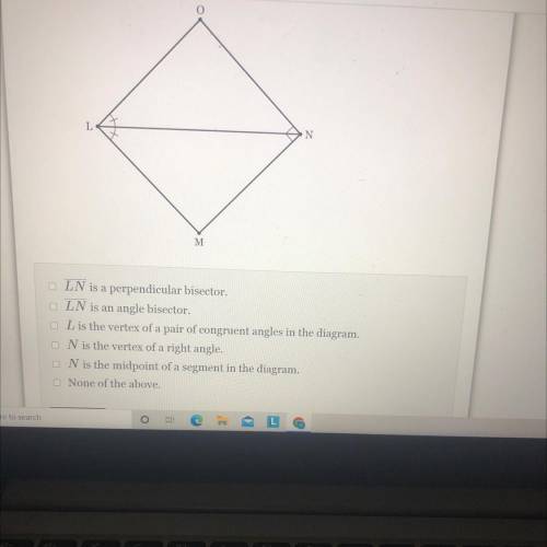 Which statements must be true based on the diagram? 
Please help me