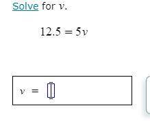 Solve For The Variable