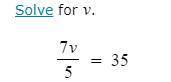 Solve For The Variable