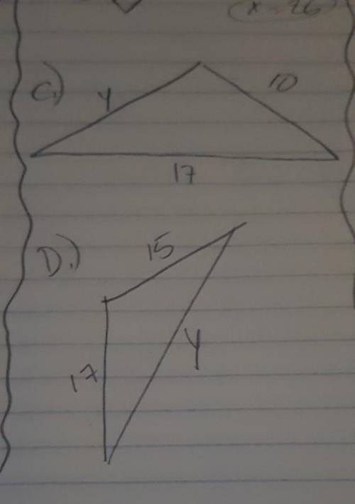 How can i solve this 2 triangles​