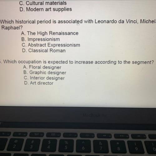 Which occupation is expected to increase according to the segment? Plz help me with question 5