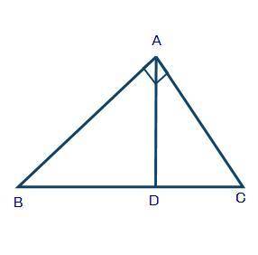 Seth is using the figure shown below to prove Pythagorean Theorem using triangle similarity.

In t