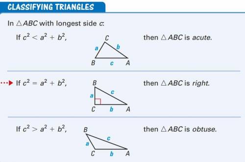 Which kind of triangle exists if the side measures are 3, 9, and 10?

i thought the answer was acut