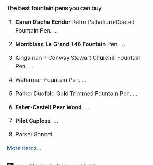 Which is the best ink pen in the world​