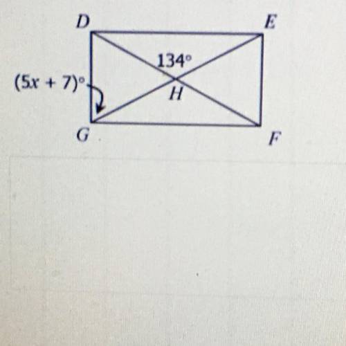Solve for x. Show all work