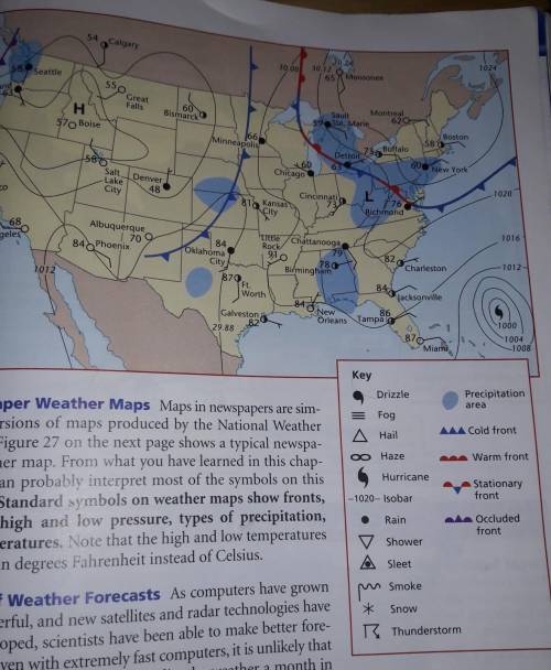 PLEASE HELP ME.

Where on figure 26 is a hurricane located? How does the air pressure near its cen