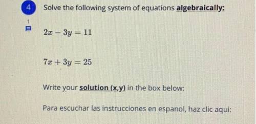 Can somebody pls tell me the solution I’m rlly stuck. I’ll give you points pls help.