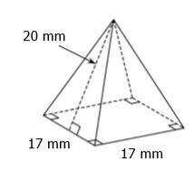 Find the surface area of the figure below. (attached image)