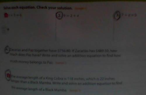 Sorry for the bad quality of the picture but my sister in 6th grade needs help with this problem an