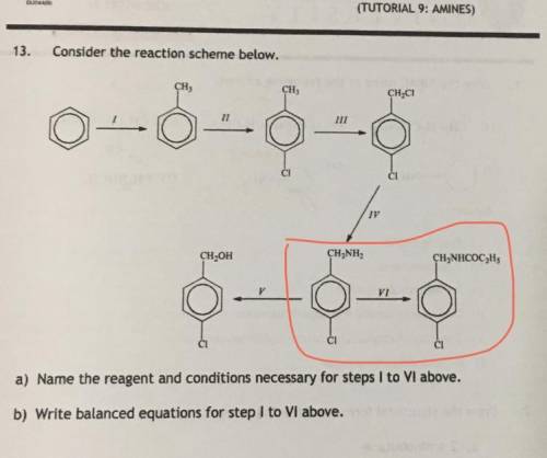 Hi please help me out with this chem question:)

I just need to know what is the STEP VI.
Thank yo