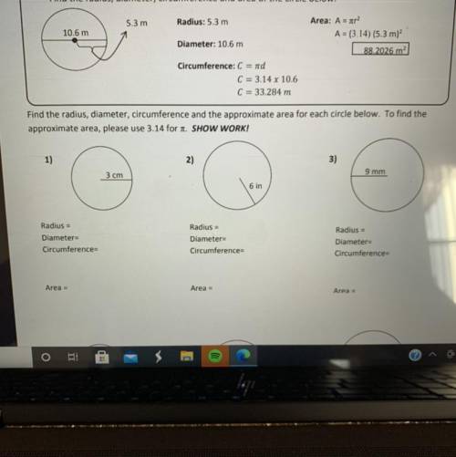 Can someone help me with this circle geometry problem (question 1) ty