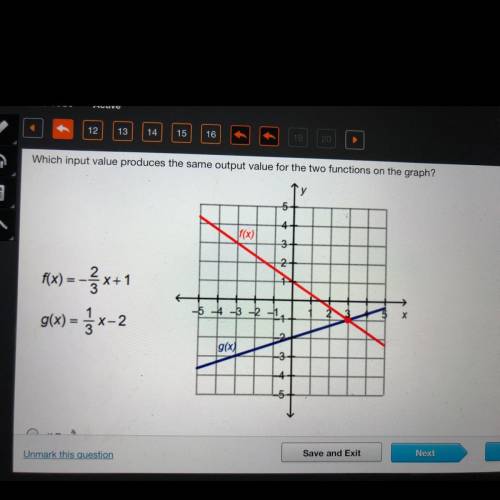 O x=-3
O x=-1
O x=1
O x=3
those are the multiple choice please help.