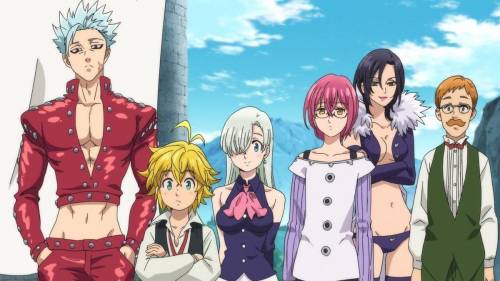 I'm doing weeb questions again :D In the Anime Seven Deadly Sins, Who is the guy with blue spiky hai