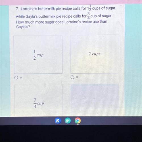Lorraine's buttermilk pie recipe calls for 1 1/4 cups of sugar while Gayla’s buttermilk pie recipe