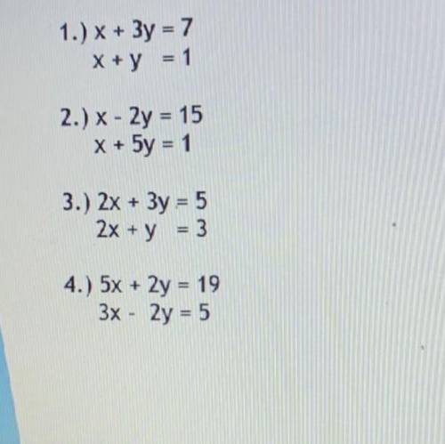 Please help me with this homework and show me how you get it from 1 to 4