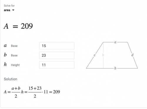 What is the area of this trapezoid? asap