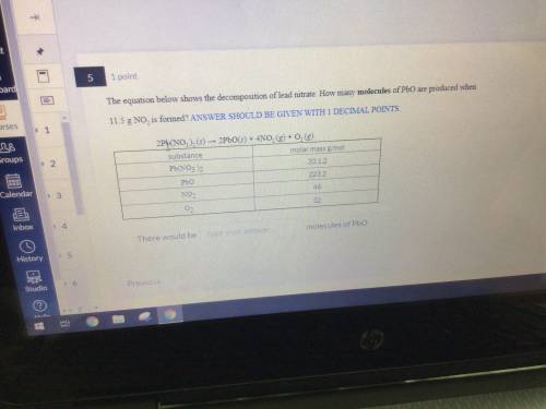 Please help answer question 5