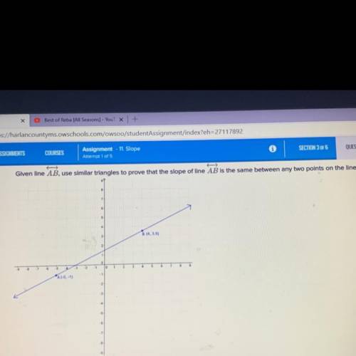 1. Create two similar, but not equal, right triangles using segments of line AB as the hypotenuse i