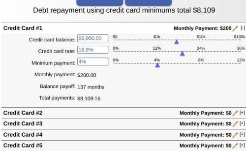 Capital Credit has offered Jackson a credit card loan of $5000 at an interest rate of 13.9%. If he w