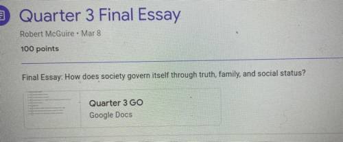 How does society govern itself through truth, family, and social status?

The Great Gatsby 
Essay