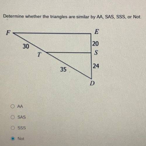 AA, SAS, SSS or not similar ? help pls