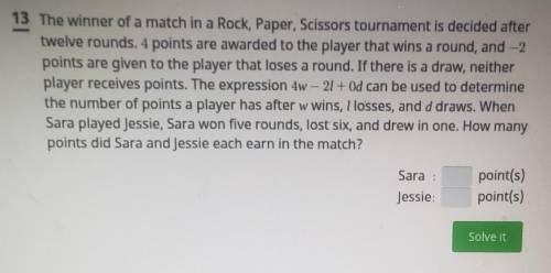 The winner of a match in a Rock , Paper , Scissors tournament is decided after twelve rounds .4 poi