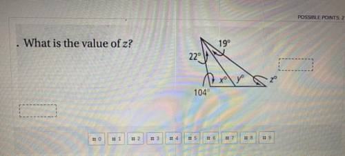What is the value of Z, help please