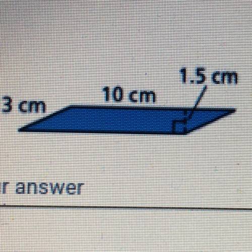 What is the area of the parallelogram shown?