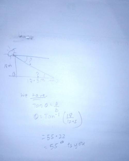Draw and label a diagram, then use the trigonometric ratios to solve the following problems. Label t