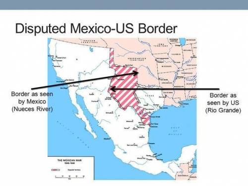 Help please one question

What are two different ways the US and Mexico could resolve this border
