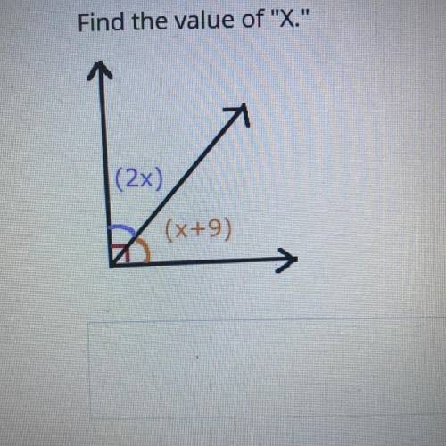 PLS HELP
I need the value of x and pls show all the work that got you the answer