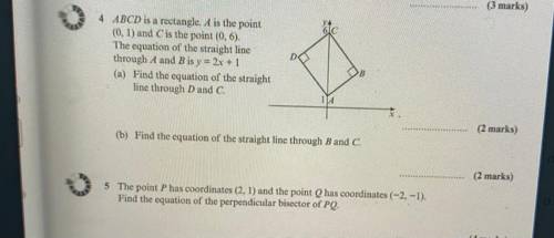 Parallel and perpendicular
PLEASE HELP ( on image)