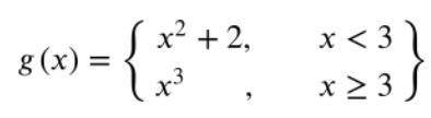 Two piecewise functions are shown below.

What is the value of 3h(2) + 4g(1)?
A.39
B.28
C.10
D.-6