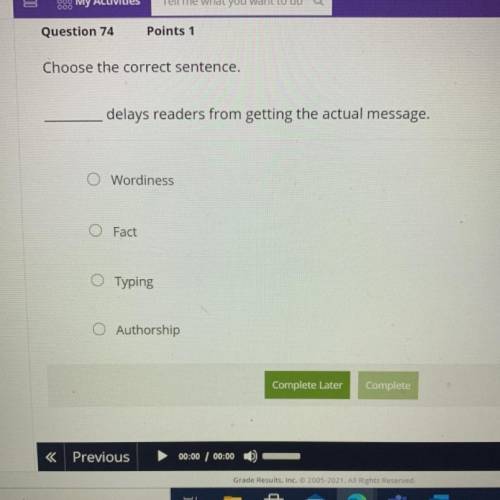 ____delays readers from getting the actual message.
