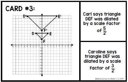 Who is correct? Carl or Caroline