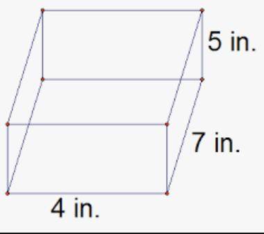 PLZ HELP REALLY NEED ANSWER ILL GIVE BRAILIEST FOR CORRECT ONE

What is the surface area of the re