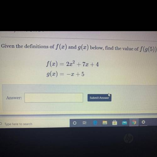 Help please it’s algebra 2